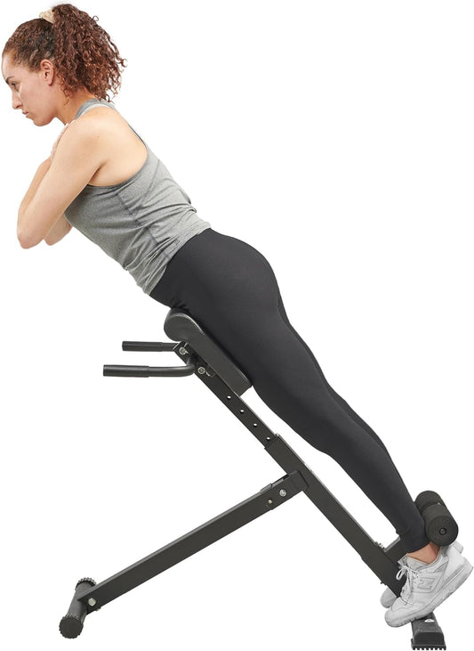 Roman Chair Back Extension Machine for Glute, Hamstring and Lower Back