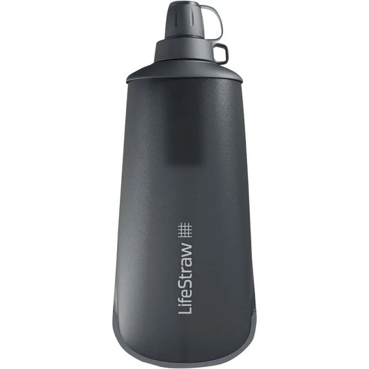 Collapsible Squeeze Bottle Water Filter System